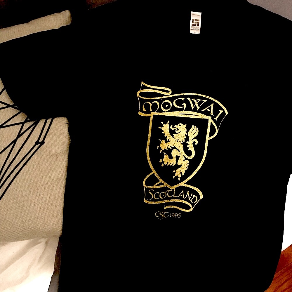 Authentic Mogwai Concert T-Shirt Tour Merch vintage band American Apparel